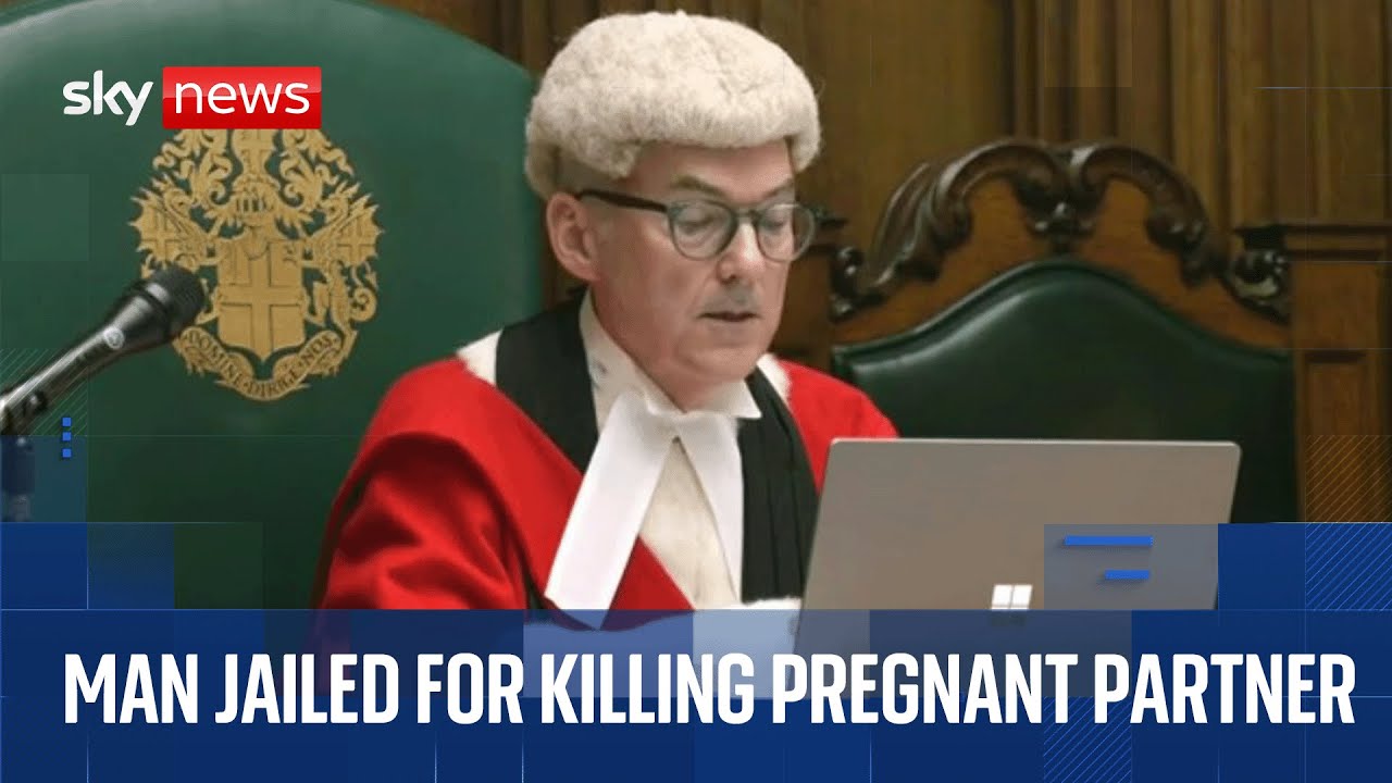 Man who murdered pregnant girlfriend sentenced | Cameras in court