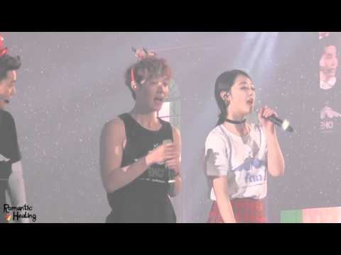 131225 SM WEEK EXO LAY Jingle Bell Rock~♬ (레이&설리)