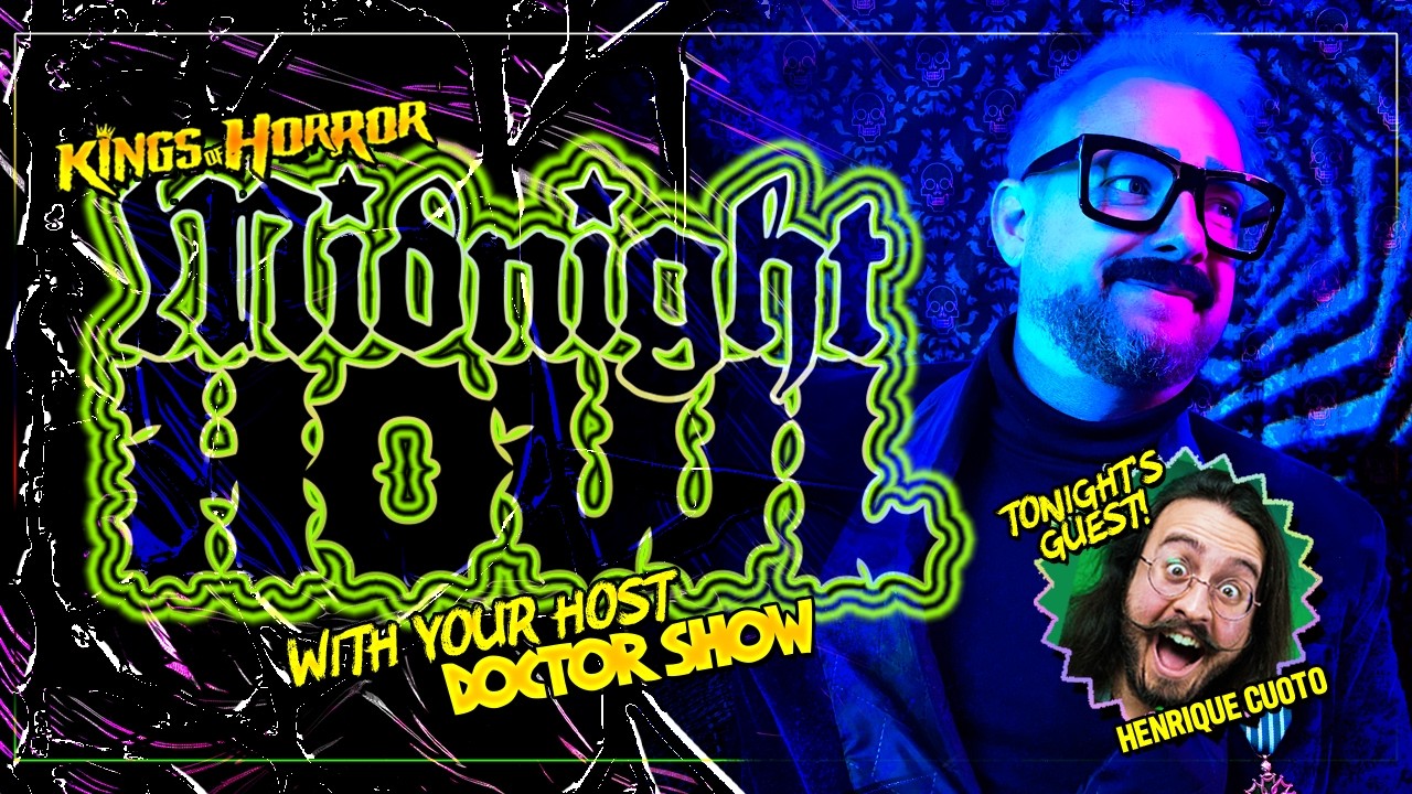 Midnight Howl LIVE | Games, Guests & Horror Mayhem with Doctor Show | SPECIAL GUEST: HENRIQUE CUOTO