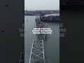 Drone footage shows collapsed Baltimore bridge  - 00:38 min - News - Video