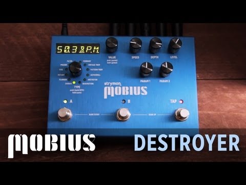 Strymon Mobius - Destroyer Machine audio demo