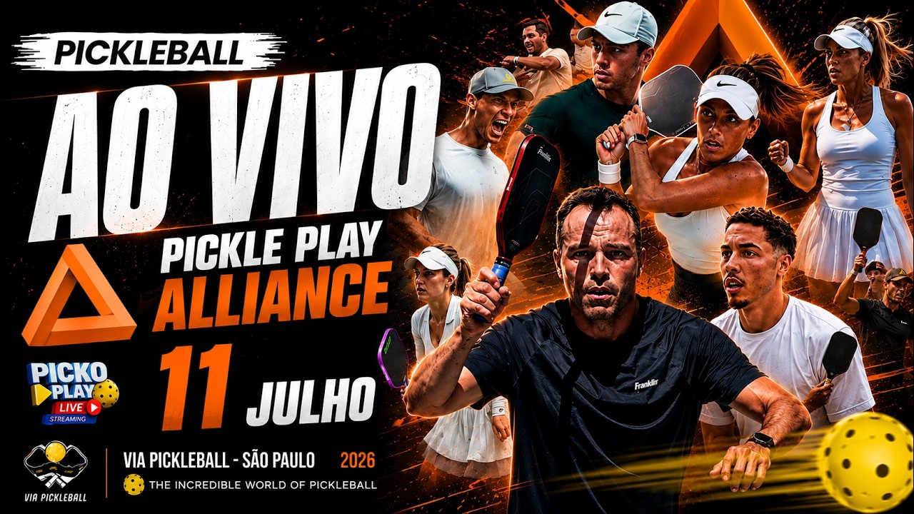 🔴 AO VIVO | Pickle Play Alliance 2026 | Arena Via Pickleball | Campeonato de Pickleball | PickoPlay