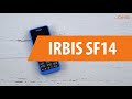 Распаковка сотового телефона IRBIS SF14 / Unboxing IRBIS SF14