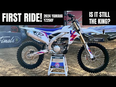 FIRST RIDE on the All-New Yamaha YZ250F!