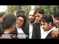 Vikram Chauhan, ringleader of attacks, marches supported by lawyers