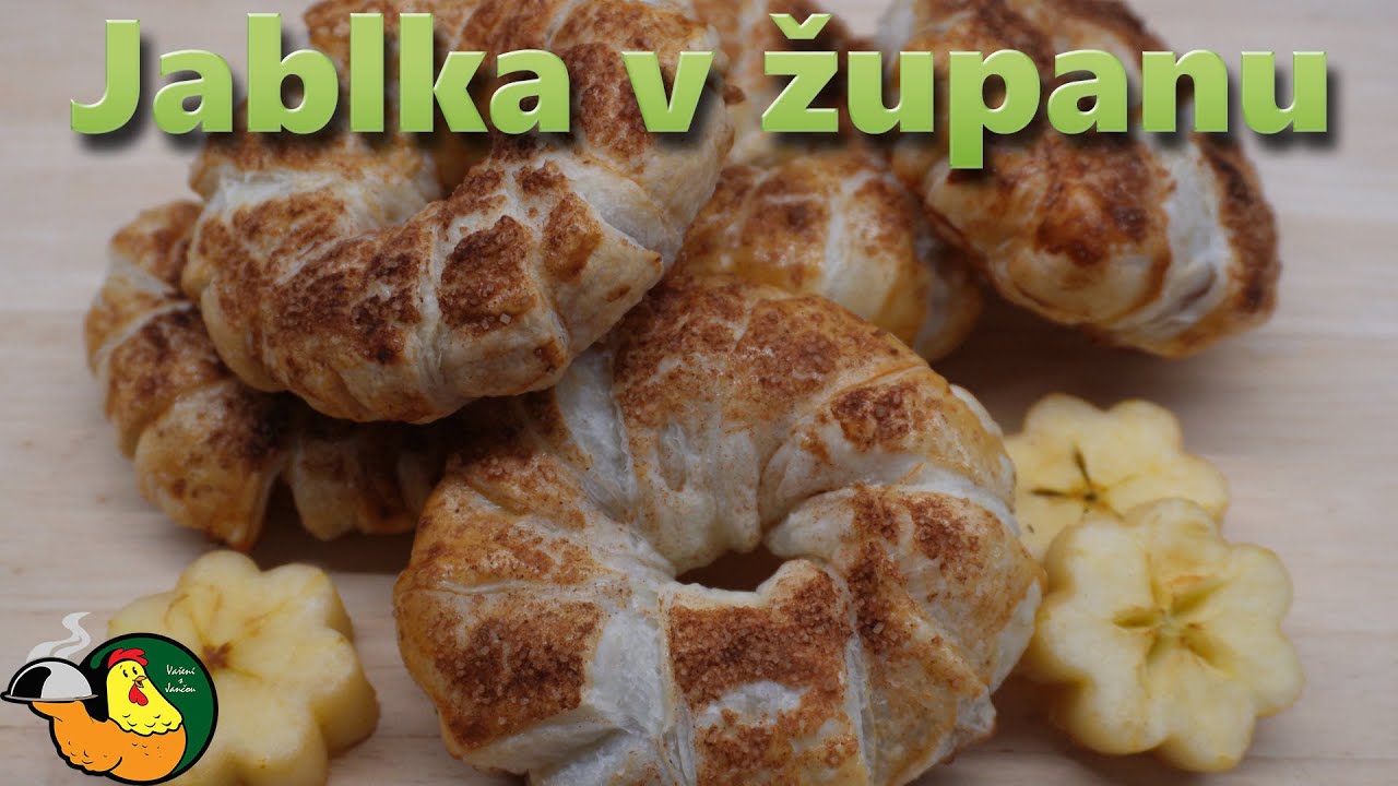 Jablka v županu recept