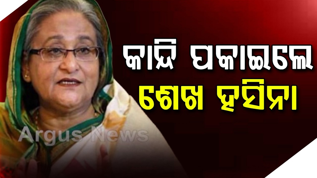 Sheikh Hasina Breaks Down Recalling Family Massacre In Virtual Press Meet | Argus News