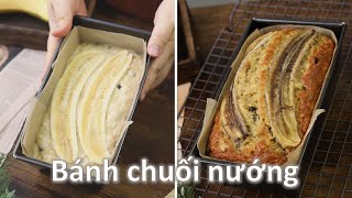 Có chuối chín trong nhà thì làm bánh chuối nướng thôi các bạn, siêu ngon siêu đơn giản