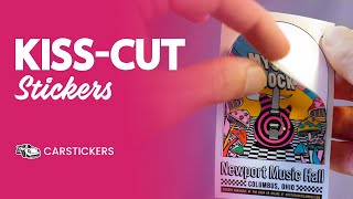Kiss-Cut Stickers: Cutting Edge Creativity