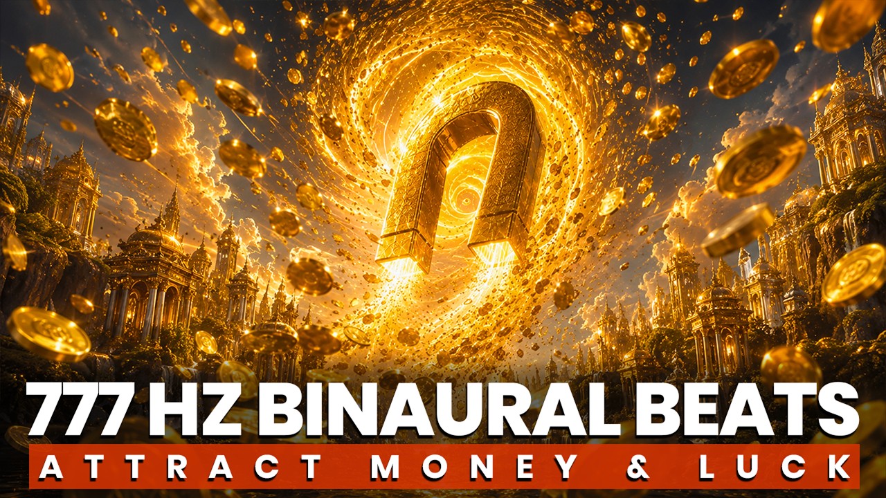 777 Hz Binaural Beats: Attract Money, Luck & Divine Abundance