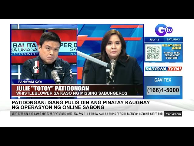 Ilan sa mga dating kasamahan ni alyas "Totoy," naghayag ng interes na tumestigo sa kaso