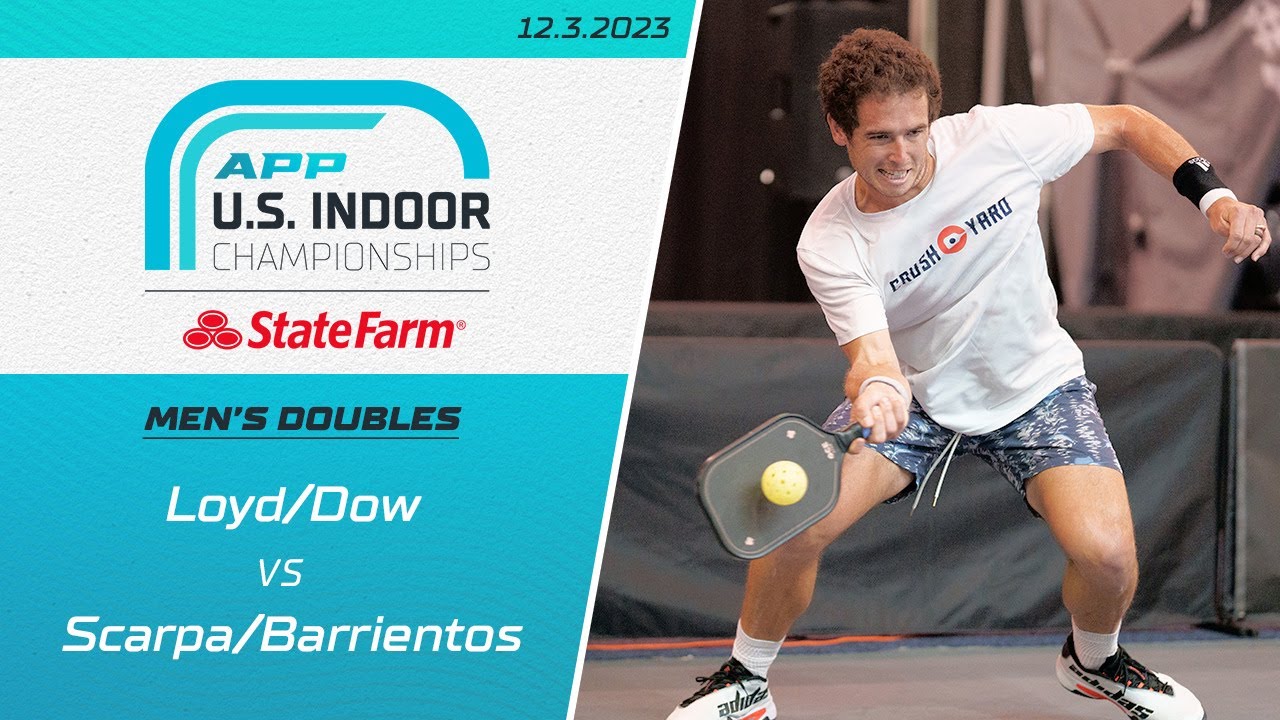 The State Farm 2023 APP U.S. Indoor Championships | Men's Doubles | Loyd/Dow vs. Scarpa/Barrientos