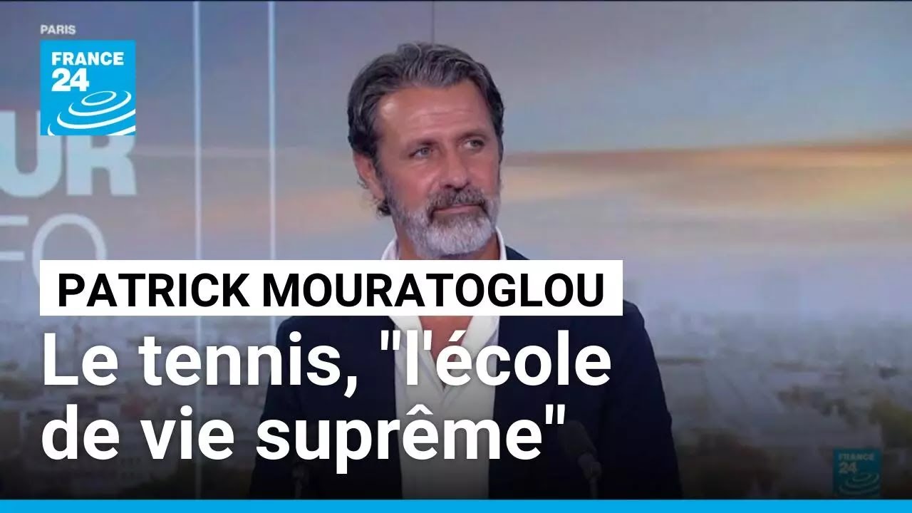 Roland-Garros : "Le tennis, c'est l'école de vie suprême" (Patrick Mouratoglou) • FRANCE 24