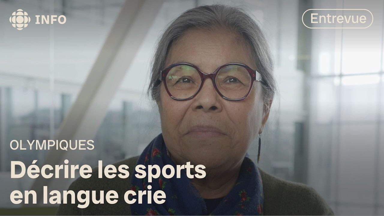 Décrire les Jeux olympiques en langue crie
