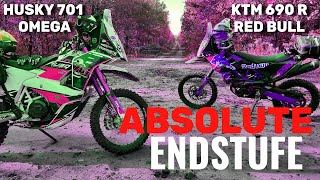 Einhörner existieren! KTM 690 Rally od. Husqvarna 701 Omega als Reiseenduro mit Rally-Feeling