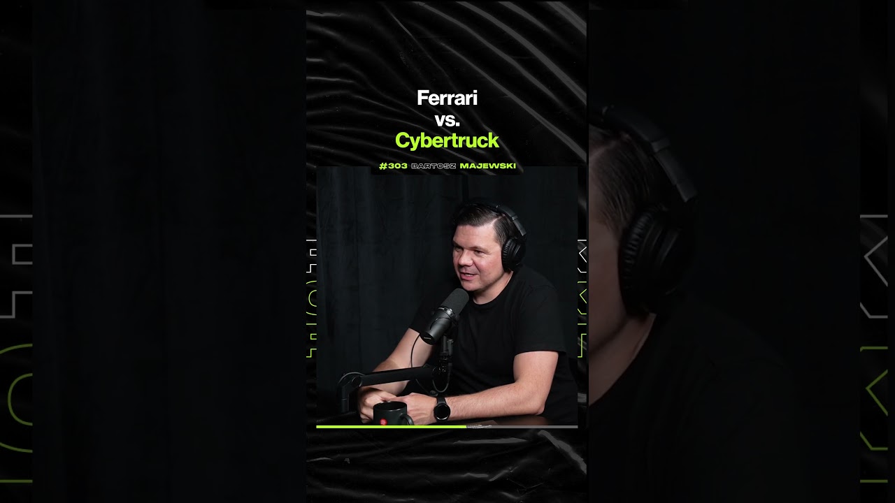 Ferrari vs. Cybertruck – ft. Bartosz Majewski @interesy_podcast