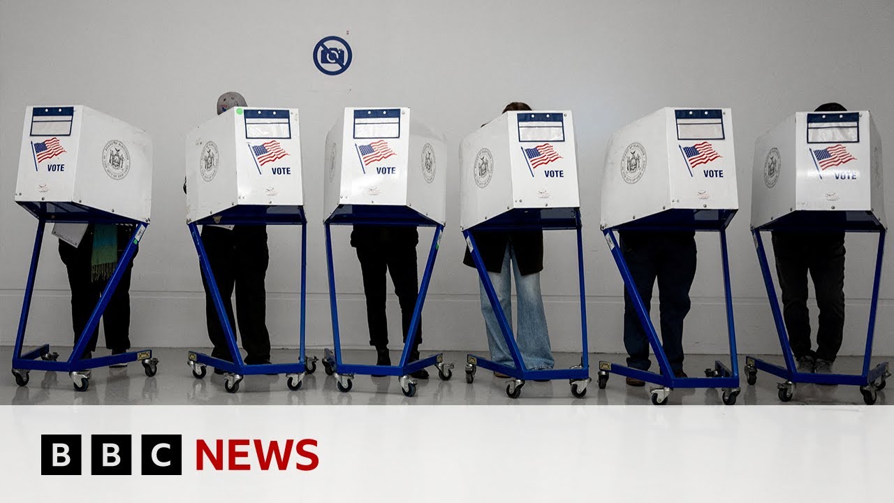 New York mayoral election voting begins | BBC News