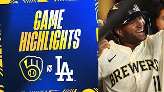 Dodgers vs. Brewers Game Highlights (8/15/24) | MLB Highlights