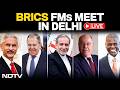 BRICS Foreign Ministers Meeting Under Indias Chairship | World leaders Arrive At Bharat Mandapam