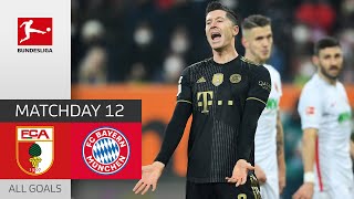 FCA Surprise and Shock Bayern | FC Augsburg — FC Bayern München 2-1 | All Goals | MD 12 – 2021/22