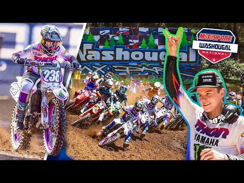 Accomplishing My Dreams! Haiden Deegans First 1-1 Pro MX Finish! Rookie Year | Washougal MX
