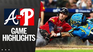 Braves vs. Phillies Game Highlights (8/29/25) | MLB Highlights