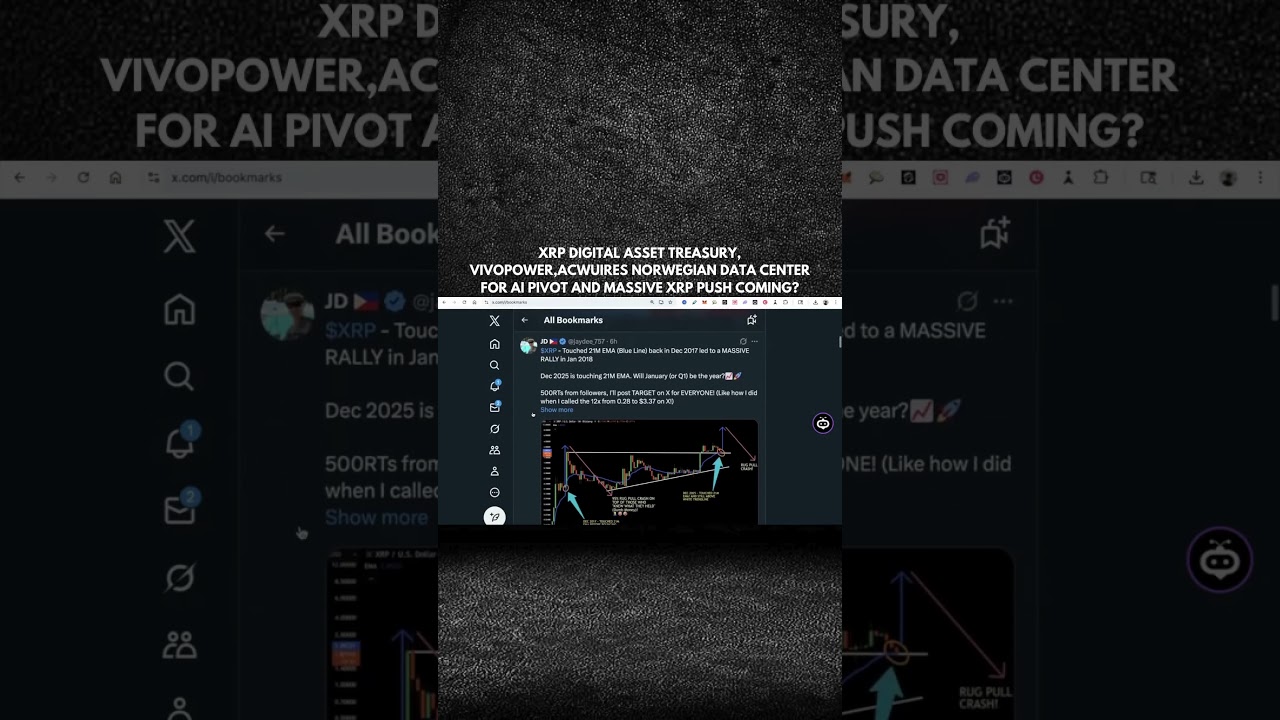 VivoPower Acquires Norwegian Data Center, Fuels AI Pivot and Major XRP Treasury Expansion?