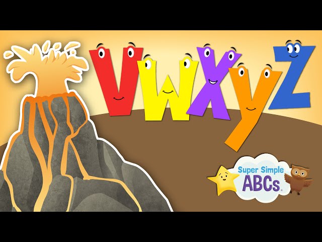 The Sounds of the Alphabet | v-w-x-y-z | Super Simple ABCs