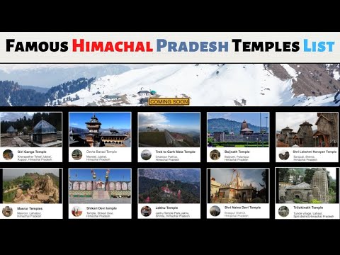 Famous Himachal Pradesh Temples List