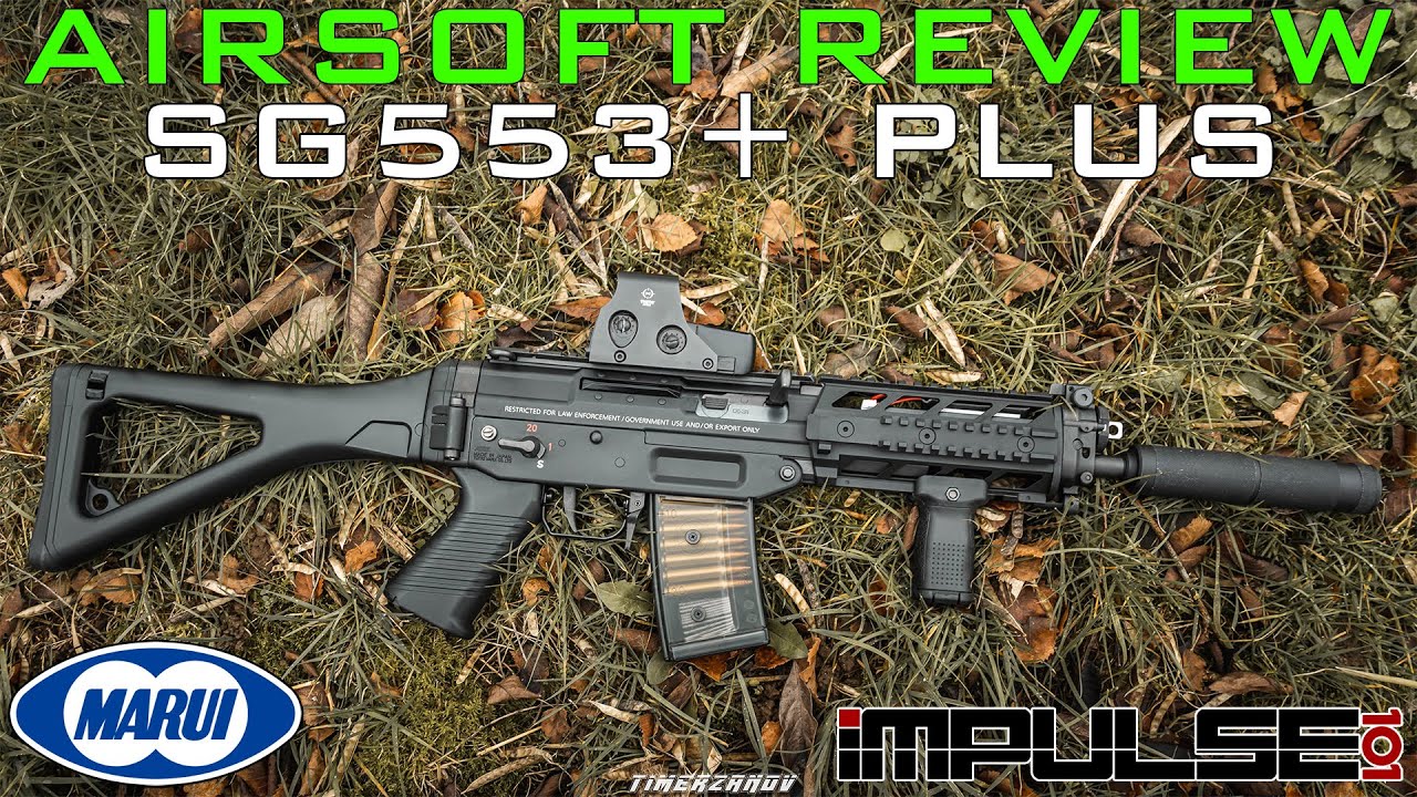 Airsoft Review #387 Tokyo Marui SG553+ Plus [FET & MCU INSIDE] AEG (IMPULSE101) [FR]