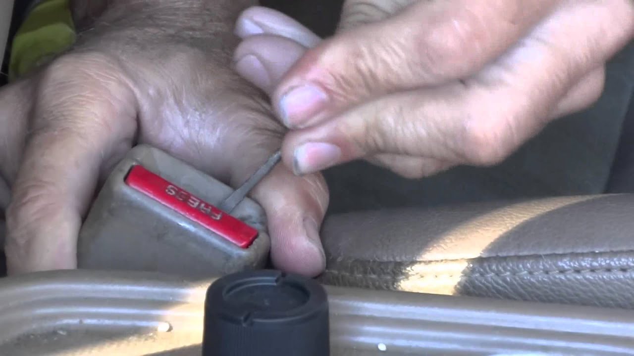 Honda seat belt buckle repair #4