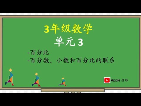 Upload mp3 to YouTube and audio cutter for KSSR三年级数学 -百分比、 小数百分数百分比的联系 download from Youtube