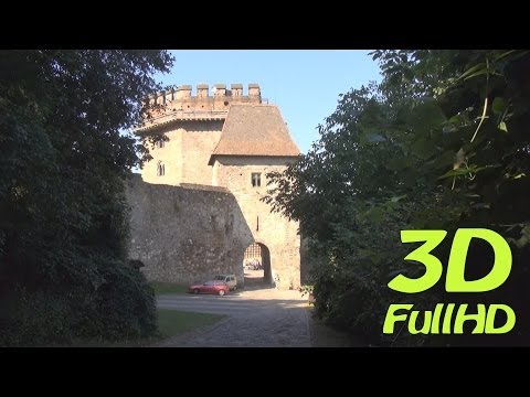 [3DHD] Walking Tour/Gyalogtúra: Solomon Tower / Salamon-torony, Visegrád, Hungary / Magyarország