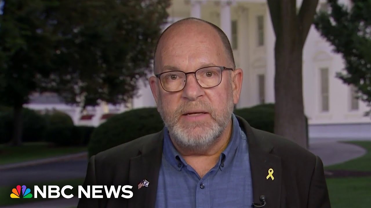 Father of hostage says U.S. is 'fully committed' to freeing all 101 hostages