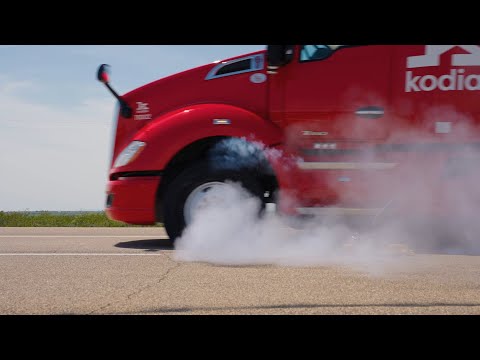 Kodiak Robotics is the first company in the industry to demonstrate that its autonomous technology, the Kodiak Driver, can maintain complete control of the truck when it suffers a catastrophic tire blowout.