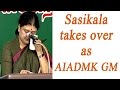 Sasikala Natarajan breaks down during AIADMK meet