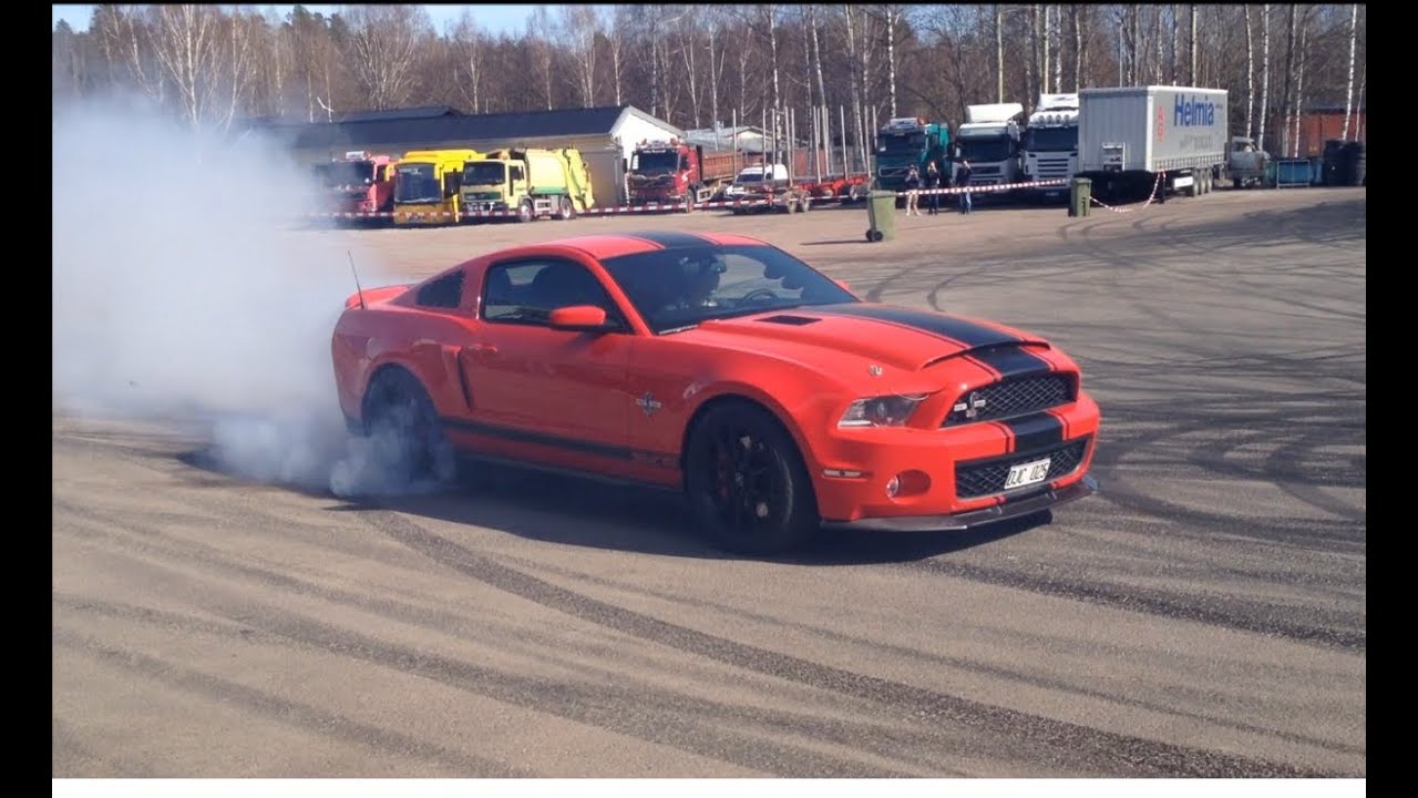 Youtube ford mustang shelby gt500 burnout #10