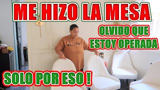 HACIENDO MI MESA / AVECES ME OLVIDO QUE SOY BARIATRICA