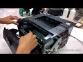 How to Replace Fuser Film Sleeve And Pressure Roller HP Laserjet Pro 400 m401n - Part 1