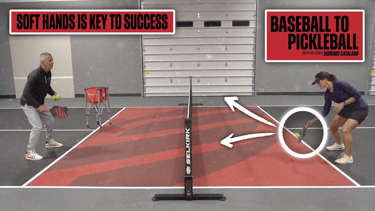 How Baseball Soft Hands Can Improve Your Pickleball Skills