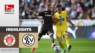 7-Goal Spectacle! | FC St. Pauli — Elversberg 3-4 | Highlights | Matchday 29 — Bundesliga 2