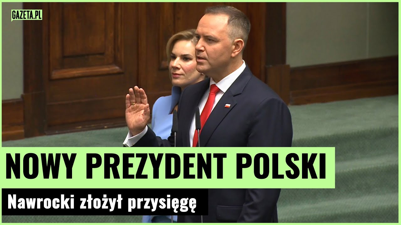 Karol Nawrocki złożył przysięgę! Mamy nowego prezydenta | Gazeta.pl