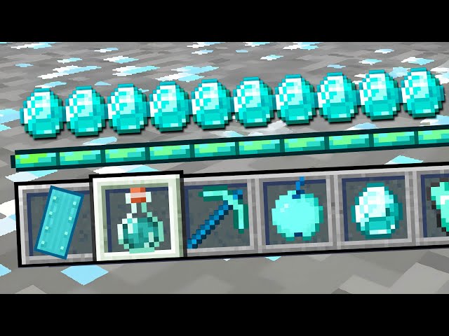 Tudo é de Diamante no Minecraft!