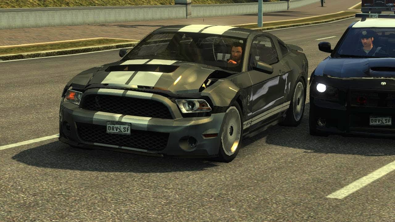 Ford mustang shelby gt police chase #10