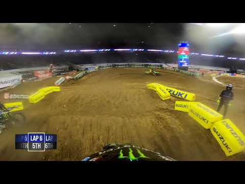 GoPro: Malcolm Stewart - 2021 Monster Energy Supercross - Houston 3 - 450 Main Event Highlights