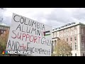 Massive protests at Columbia continue as demonstrations spread to other campuses