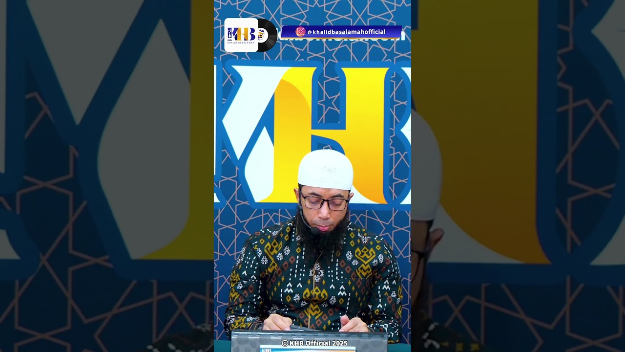 PELAKU MAKSIAT BUKAN UNTUK DIHINA - KHALID BASALAMAH