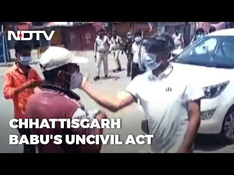 Viral video: Man reportedly going to buy medicine slapped by Collector Viral video: Man reportedly going to buy medicine slapped by Collector