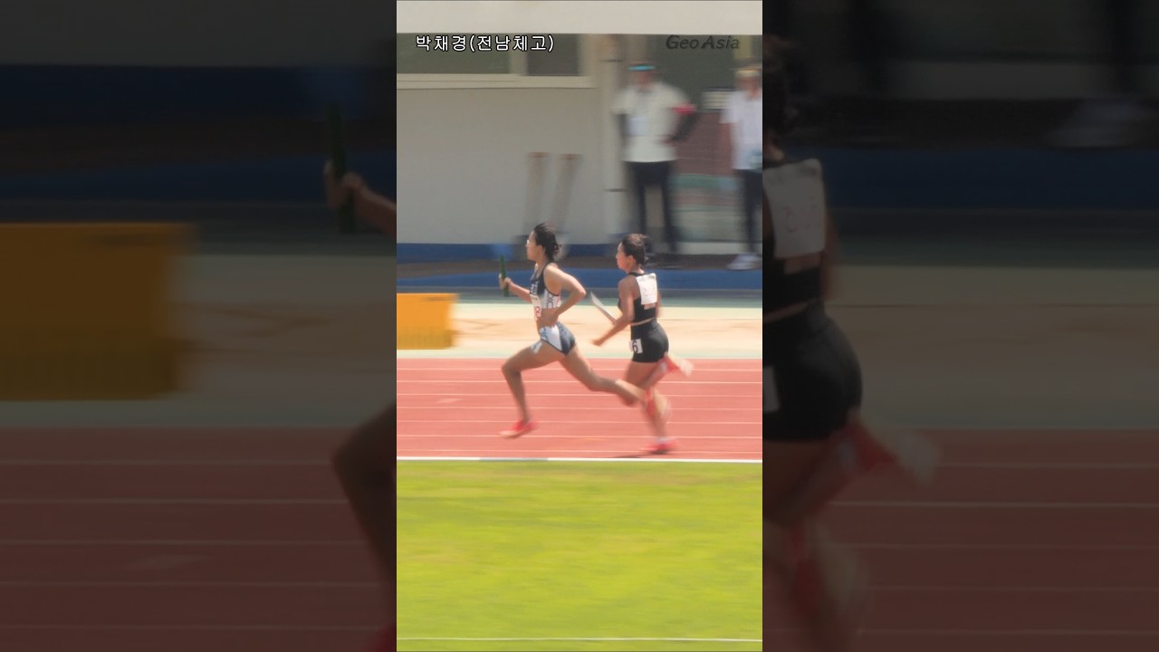 '달려라 하니' 박채경의 놀라운 역전 질주! 우승까지.. #25 익산 전국육상대회 #전남체고 박채경