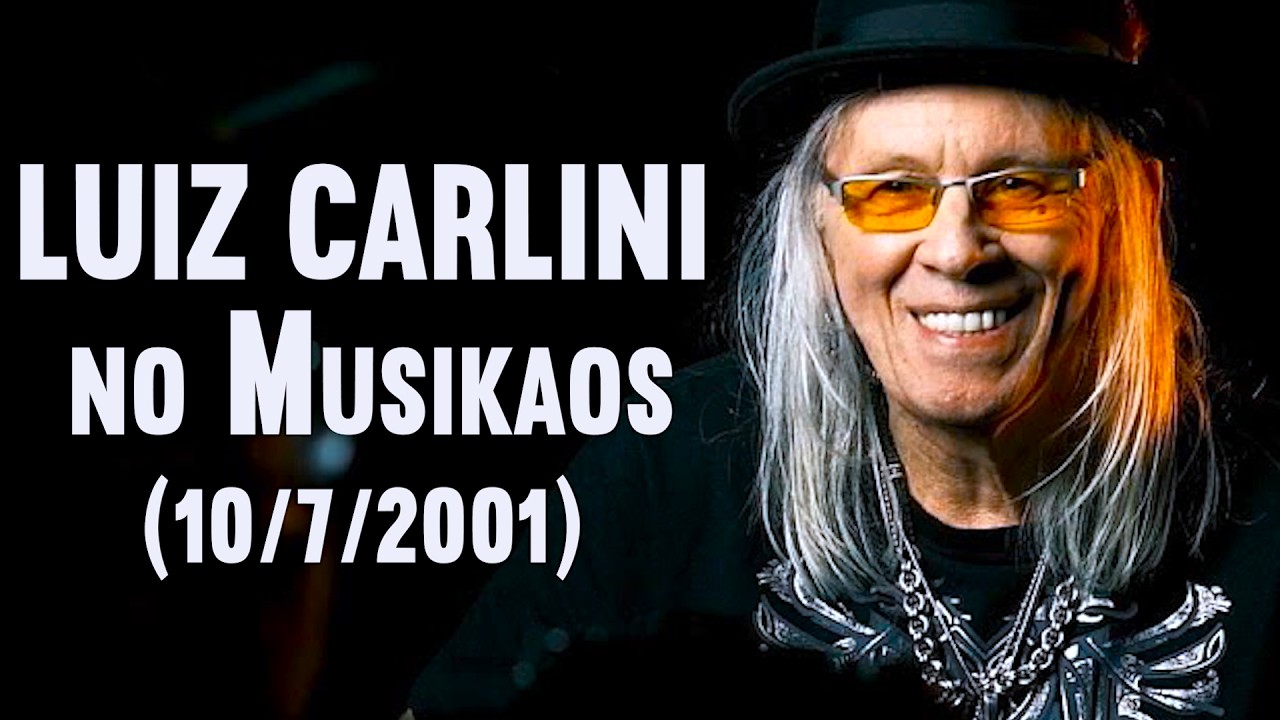 LUIZ CARLINI & SERGIO DIAS no MUSIKAOS ⭐️ JULHO de 2001 ⭐️ MOMENTO HISTÓRICO ⭐️